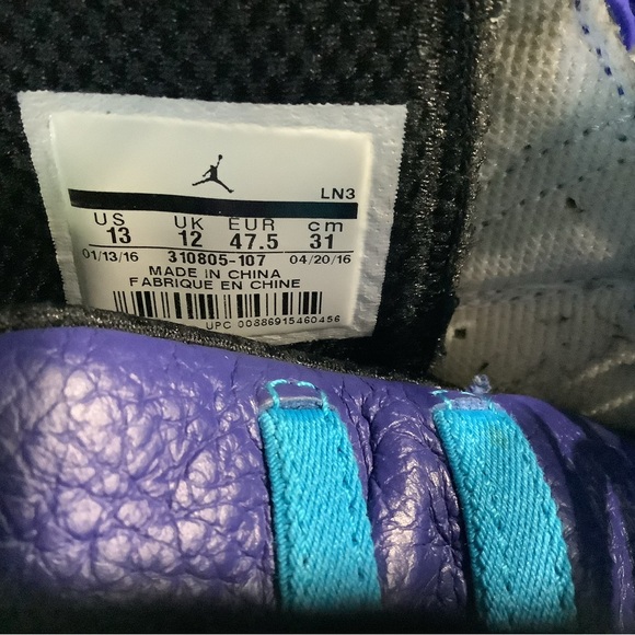 Air Jordan 10, size 13 - Picture 3 of 6